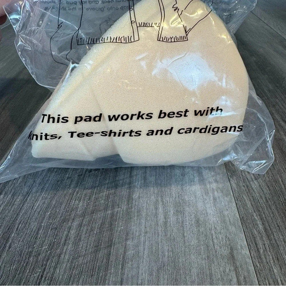 Kathleen Kirkwood VIntage AAAh! Shoulder Pads * New * Nude Foam - Picture 4 of 8